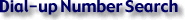 National Dial-up Number Search
